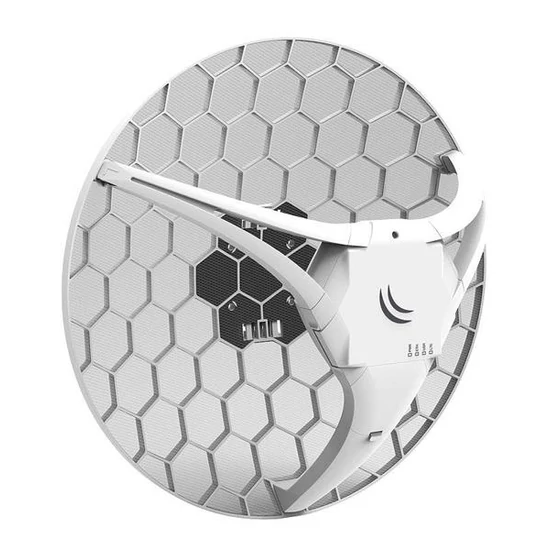 MIKROTIK RBLHGR&R11E-LTE6 LHG LTE6 kit with 17dBi 25 degrees LTE directional antenna, 650MHz CPU, 64
