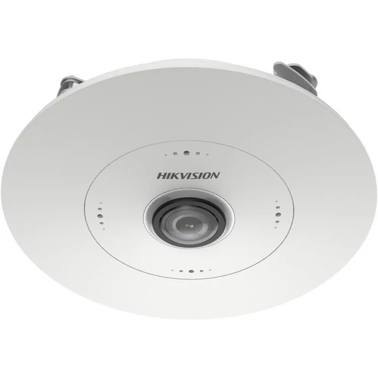 HIKVISION DS-2CD6365G1-S/RC (1.16mm) 6 MP 360° IP fisheye kamera; hang és riasztás be- és kimenet; b