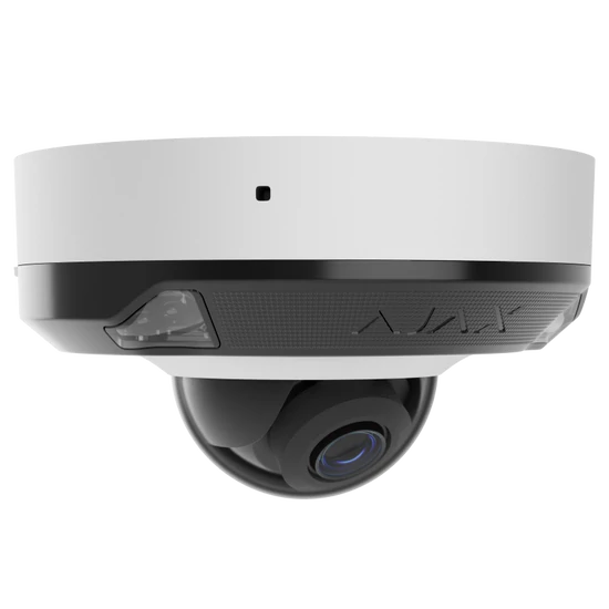 AJAX DOMECAM-MINI-HL-5MP-WHITE-2.8m DomeCam Mini 5 MP mini dómkamera; hibrid világítás; 2.8 mm; fehé