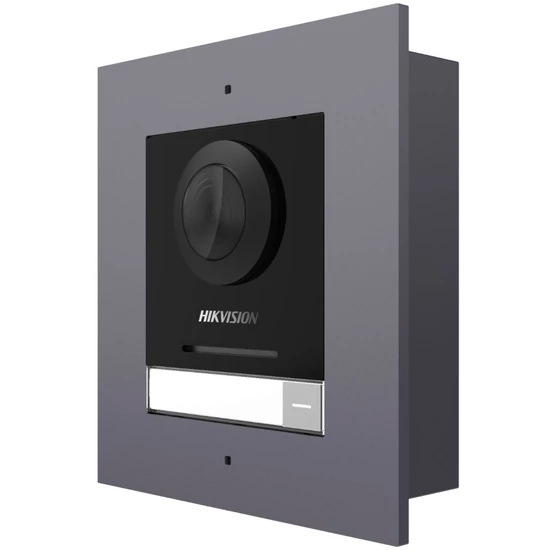 HIKVISION DS-KD8003-IME1/Flush (B) Társasházi IP video-kaputelefon kültéri főegység; moduláris; süll