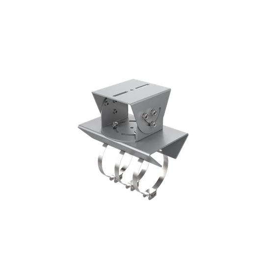 HIKVISION DS-1214ZJ-P Kiegészítő, Vízszintes oszlop adapter, szürke