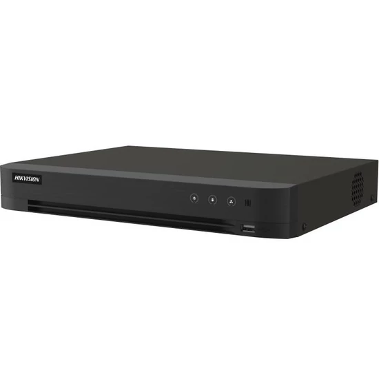 HIKVISION iDS-7204HTHI-M1/XT/4A+4/1ALM 4 csatornás AcuSense THD DVR; 8MP@12fps; 5MP@20fps; 4MP@25fps