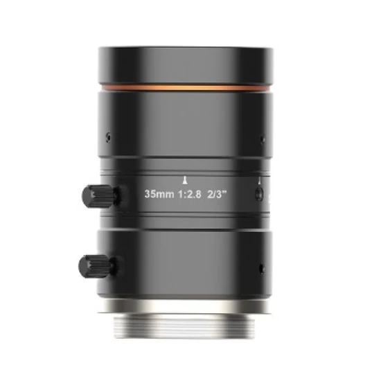 HIKROBOT MVL-MF3528M-8MP Objektív; 35 mm fix fókusztávolság; 8 MP; F2.8-F16; 2/3"; C-menet
