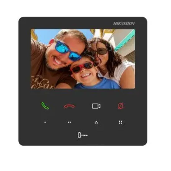 HIKVISION DS-KH6110-WE1 IP video-kaputelefon beltéri egység; 4.3" TFT érintő kijelző; 480x272 felbon