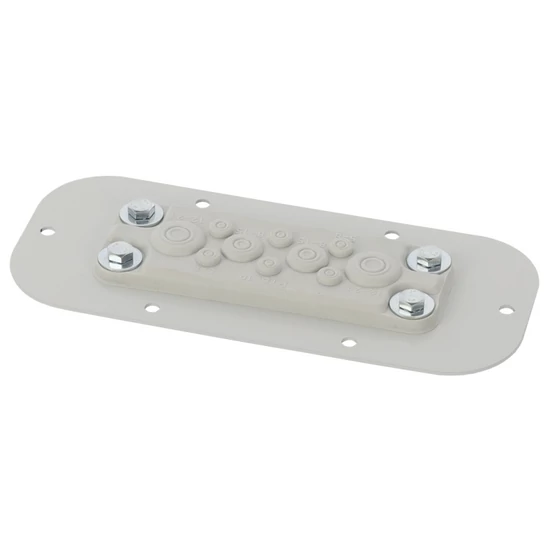 PULSAR AWOH-PM10A Lemez 10 membránátvezetővel az AWOH sorozatú házakhoz; 209 x 20 x
