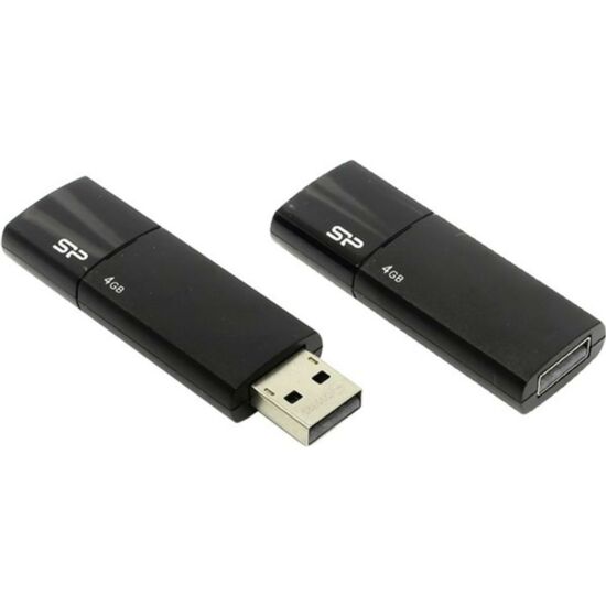 SILICON POWER SP004GBUF2U05V1K Pendrive - 4GB USB2.0 Ultima U05 Fekete