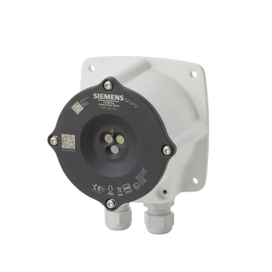 SIEMENS FDF242-EX Címezhető lángérzékelő C-NET-Ex/FDnet-Ex érzékelő vonalhoz; 3 piroelektromos szenz