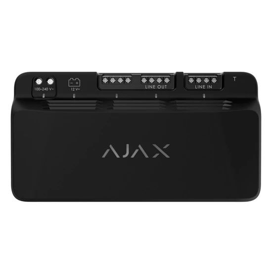 AJAX LINESUPPLY-45W-FIBRA-BLACK LineSupply Fibra kiegészítő tápegység; 45 W; fekete