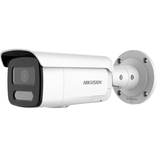 HIKVISION DS-2CD2T47G2H-LISU/SL(2.8mm)(eF) IP Csőkamera, 4MP, Fix objektív, 60m IR és fehér LED megv