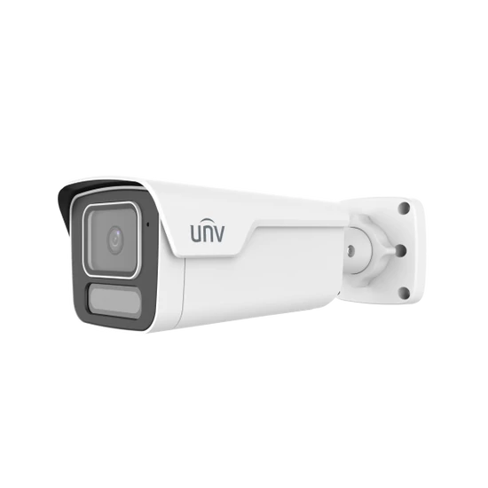 UNIVIEW IPC2B18SE-ADF40K-WP-I1 IP Csőkamera, 8MP, Wise ISP, Dual-Light, 40m, 130 dB WDR