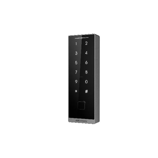 HIKVISION DS-K1105EDKB Kártyaolvasó EM, DESfire, Mifare ; RS485 vagy Wiegand kimenet; Bluetooth; PIN
