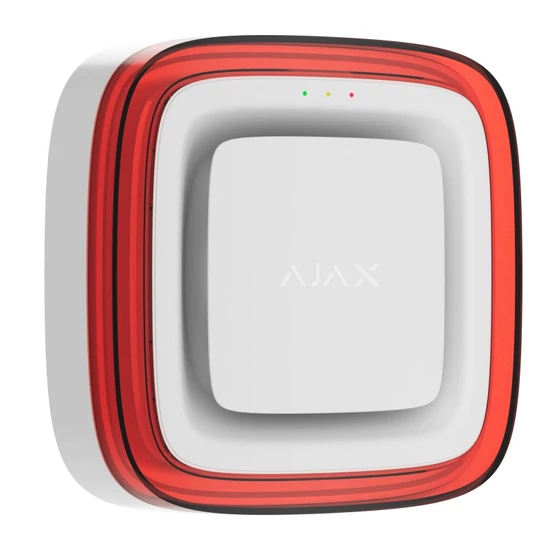 AJAX EN54-FIREPROTECT-SOUNDER-VAD-W EN54 FireProtect hang- és fényjelző; vezeték nélküli; fehér