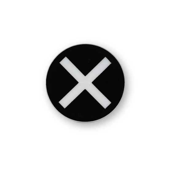 ARSFPOX piktogramos lencse, 120mm, 'X'