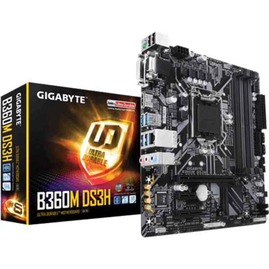 GIGABYTE B360M DS3H Alaplap - Intel s1151