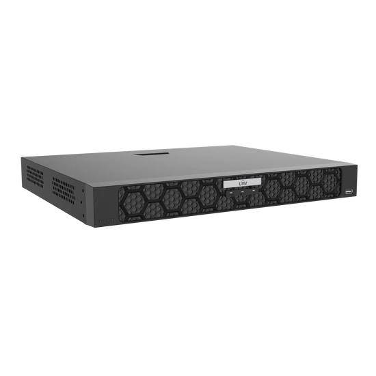 UNIVIEW NVR502-09B 9 csatornás, 2 HDD-s, IP rögzítő, 1U kialakítás, Smart