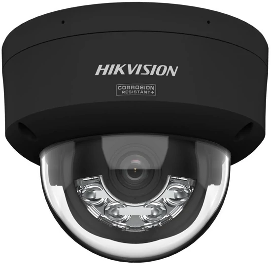 HIKVISION DS-2CD2167G3-LIS2UY-B (2.8mm) 6 MP WDR fix ColorVu IP dómkamera; IR/láthatófény; hang I/O;