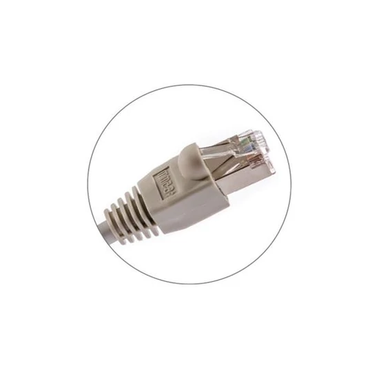 KELINE KEL-C5E-F-010 Giga patch kábel FTP, Cat.5E - 1 m, LSOH halogénmentés