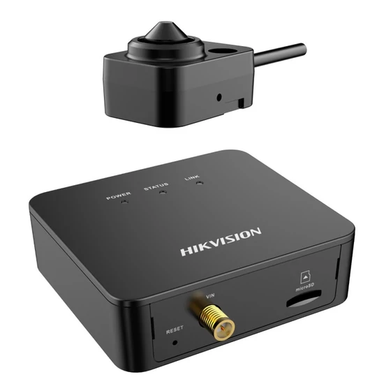 HIKVISION DS-2CD6425G1-20 (3.7mm)8m 2 MP WDR rejtett IP kamera 1 db felületre szerelhető kamerafejje