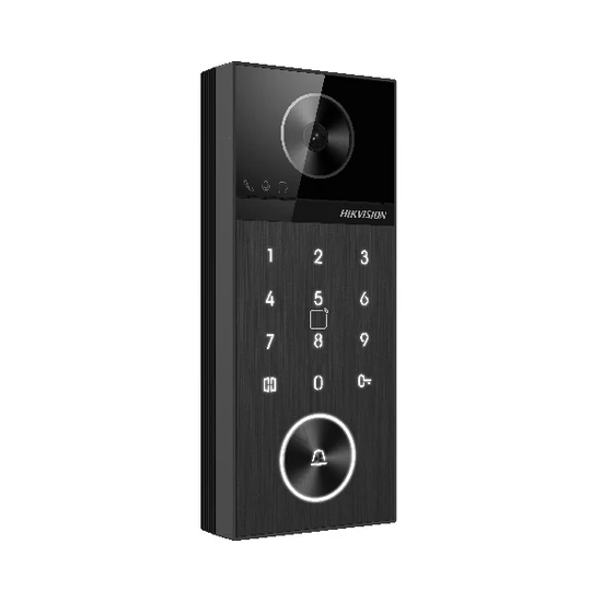 HIKVISION DS-KV6124-WBE1 Egylakásos IP video-kaputelefon kültéri egység; kártyaolvasóval; WiFi; Blue