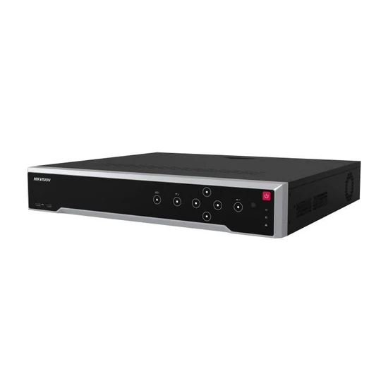 HIKVISION DS-7732NI-M4/24P 32 csatornás PoE NVR; 320/400 Mbps be-/kimeneti sávszélesség; riasztás I/