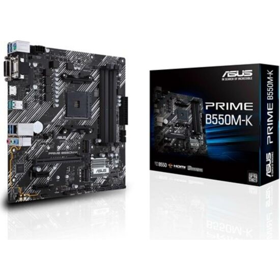 ASUS PRIME B550M-K Alaplap - AMD AM4