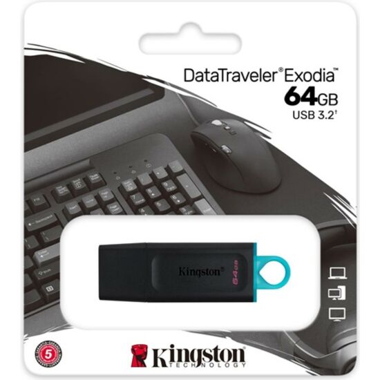 KINGSTON DTX/64GB Pendrive - Datatraveler Exodia