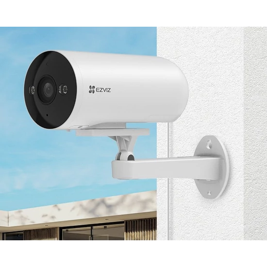EZVIZ CS-H5(3MP,4mm) IP, Csőkamera, 3MP, IR 30m, Kétirányú audió, SD foglalat, Fény-hang riasztás