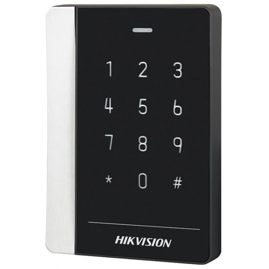 HIKVISION DS-K1102AEK Proximity 125kHz-es kártyaolvasó, billentyűzettel