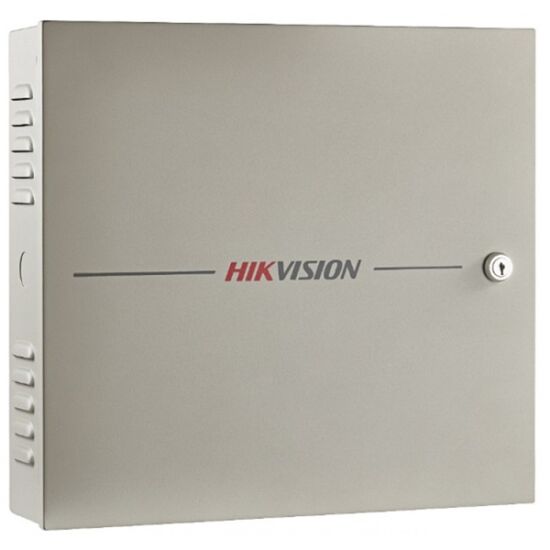 HIKVISION DS-K2604T Ajtóvezérlő 4 ajtóhoz;két irány;4 Wiegand&8 RS485 olvasó;4/8 alarm/esemény be-& 4 alarm relé kimenet