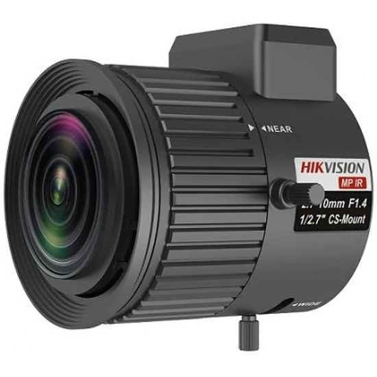 HIKVISION TV2710D-MPIR 3 MP 2.7-10 mm varifokális objektív; CS 1/2.7"; IR-korrigált