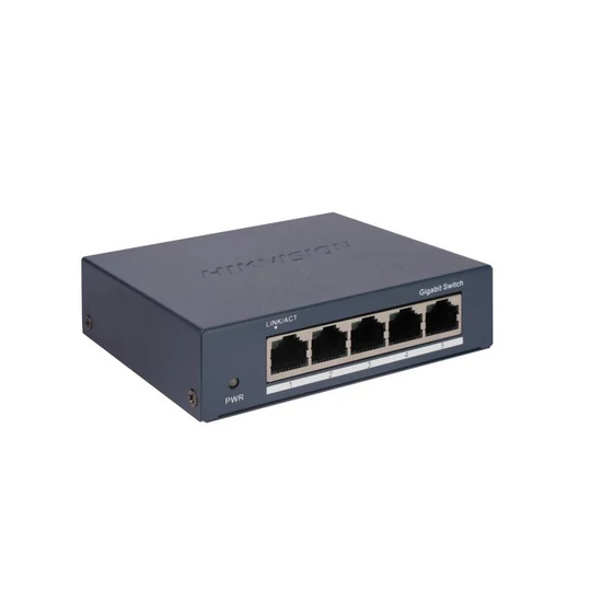 HIKVISION DS-3E0505-O 5 portos switch; 10/100/1000M; nem menedzselhető