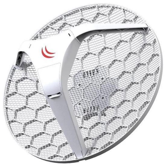 MIKROTIK LHG 2 RBLHG-2nD with 18dBi 2.4GHz antenna, Dual Chain 802.11bgn wireless, 650MHz CPU, 64MB