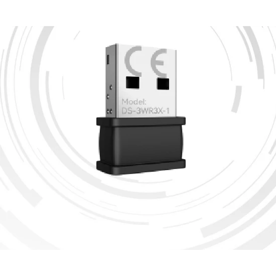 HIKVISION DS-3WR3X-1 USB Wifi adatper, Wi-Fi 6