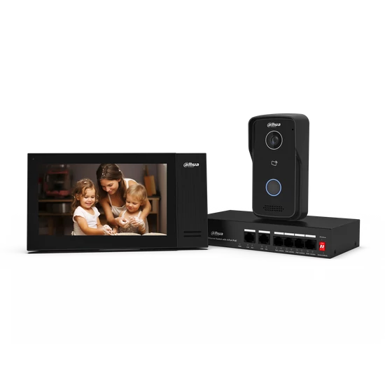 Dahua KTP02_új Egylakásos Video IP kaputelefon szett