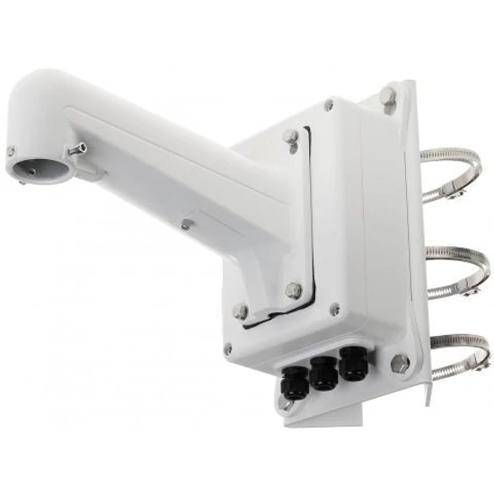 HIKVISION DS-1602ZJ-box-pole Kültéri fali tartó 5" speed dómhoz; kötődobozzal; oszlopkonzollal; 67-1