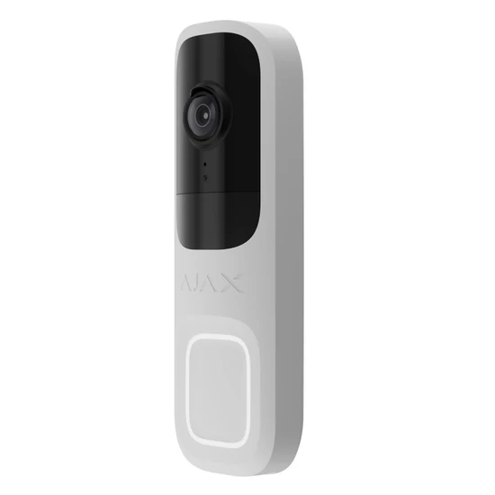 AJAX DOORBELL-WHITE DoorBell vezeték nélküli video-kaputelefon; kültéri; fehér