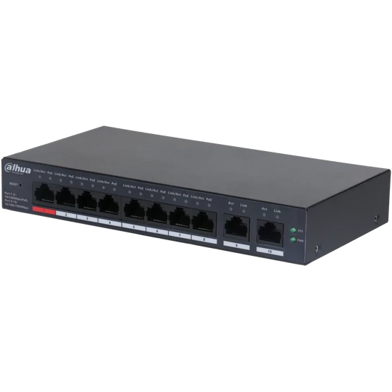 Dahua CS4010-8ET-110 Cloud PoE switch, 10 port