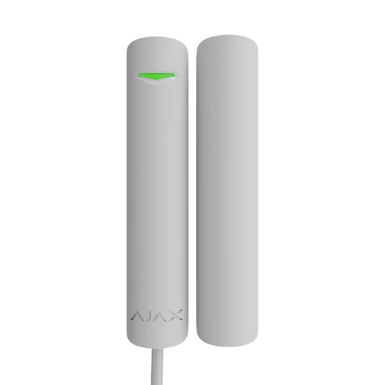 AJAX DOORPROTECT-G3-FIBRA-WHITE DoorProtect Fibra beltéri nyitásérzékelő; vezetékes; Grade 3; fehér