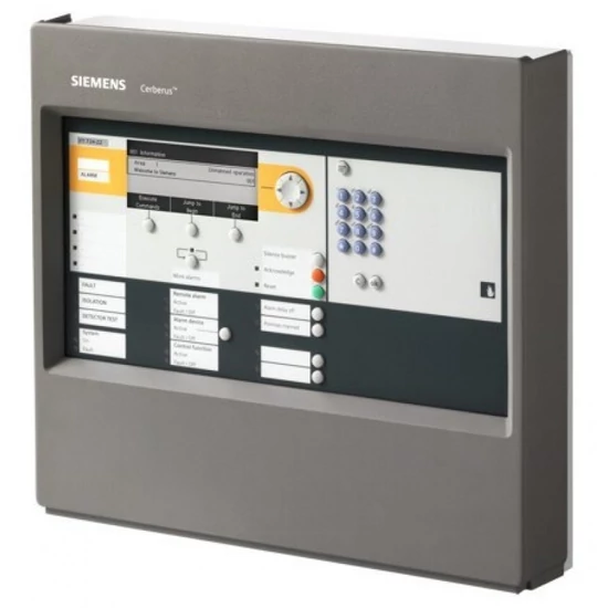 SIEMENS FT724-ZZ Cerberus PRO tűzjelző rendszer kezelőegység ; hálózatba köthető; eco ház