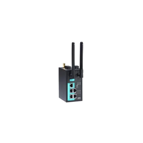 MOXA OnCell G3470A-LTE-EU 4 port, 2G/3G/4G industrial LTE Ethernet IP gateway, -30 to 55°C