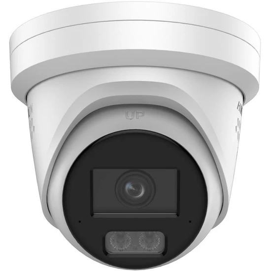 HIKVISION DS-2CD23166G3-IS2UY/SL (2.8mm) 16 MP WDR fix AcuSense IP turret kamera; fény- és hangriasz