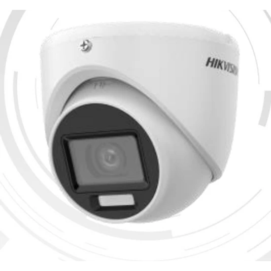 HIKVISION DS-2CE76U0T-LMF (3.6mm) 8 MP fix THD turret kamera; IR/láthatófény; TVI/AHD/CVI/CVBS kimen