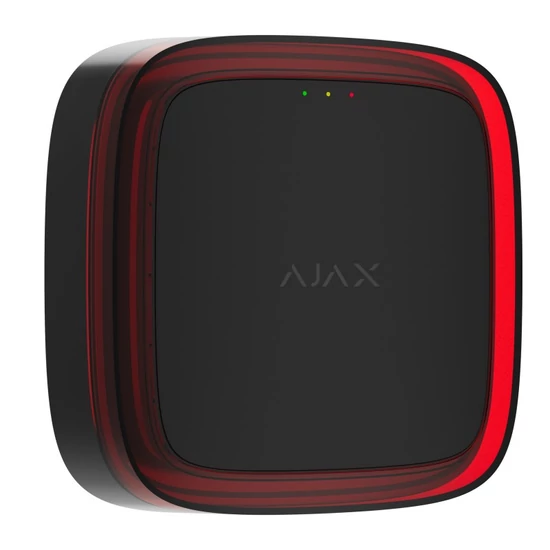 AJAX EN54-FIREPROTECT-VAD-BLACK EN54 FireProtect fényjelző; vezeték nélküli; fekete
