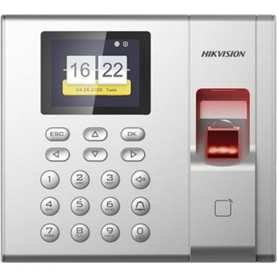 HIKVISION DS-K1T8003MF Beléptető vezérlő terminál; ujjnyomatolvasóval és Mifare kártyaolvasóval