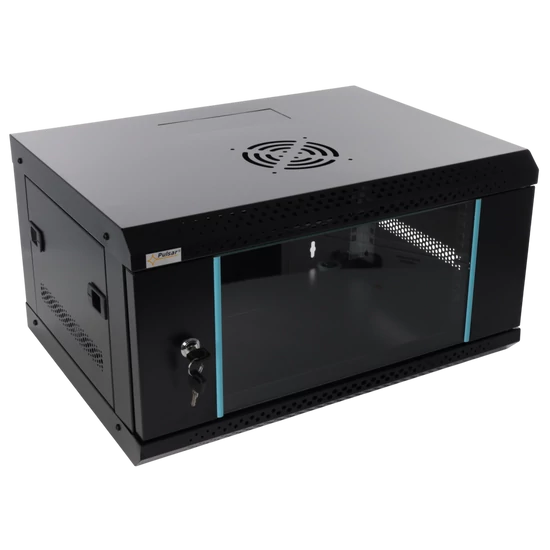 PULSAR RWA454-B RACK szekrény, fali rögzítésű, 4U/540x400