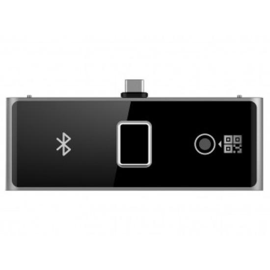 HIKVISION DS-KAB673-BQR Bluetooth és QR kód olvasó bővítő modul DS-K1T673 szériához; USB-C
