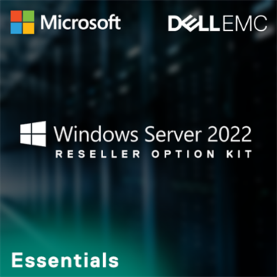 MICROSOFT Windows Server 2022 EE DELL Windows Server 2022 Essentials operációs rendszer; 64 bit; angol; csak Dell szerverre telepíthető