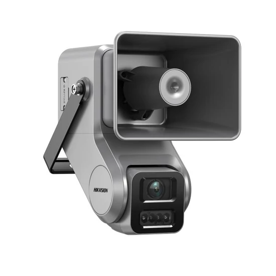 HIKVISION DS-QACAM07G1-4LIZSU IP , Hangszórós kamera, 4MP,Motoros obj., IR 50m, Fehér LED 20m,Kétirá