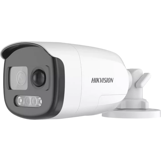 HIKVISION DS-2CE12KF3T-PIRXO (2.8mm) 5 MP ColorVu THD WDR fix csőkamera; villogó fény és hang riaszt