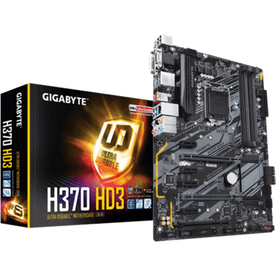 GIGABYTE H370 HD3 Alaplap - Intel S1151